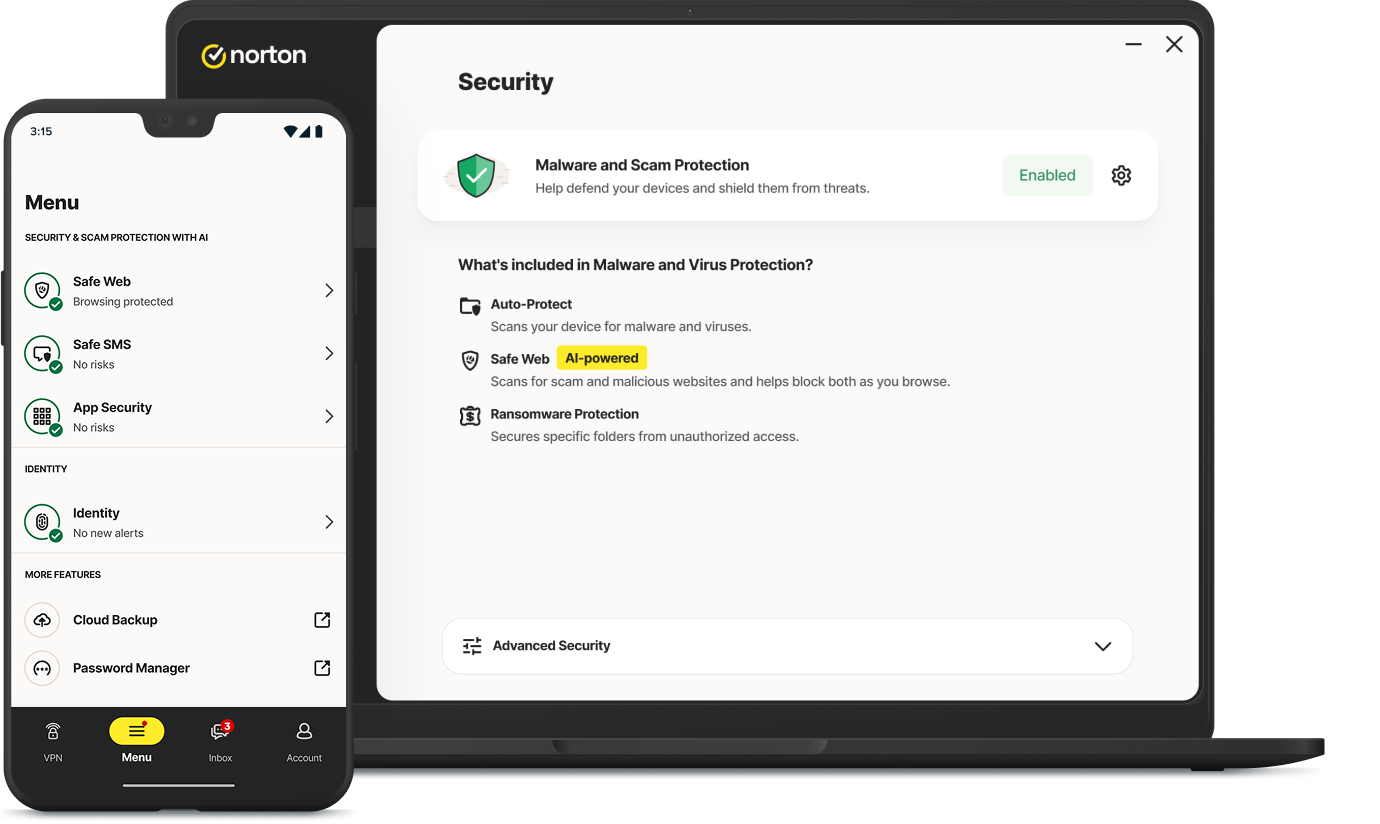 Norton 360 Standard 10GB - Antivirus 1 Utilisateur 1 Appareil, Version Française